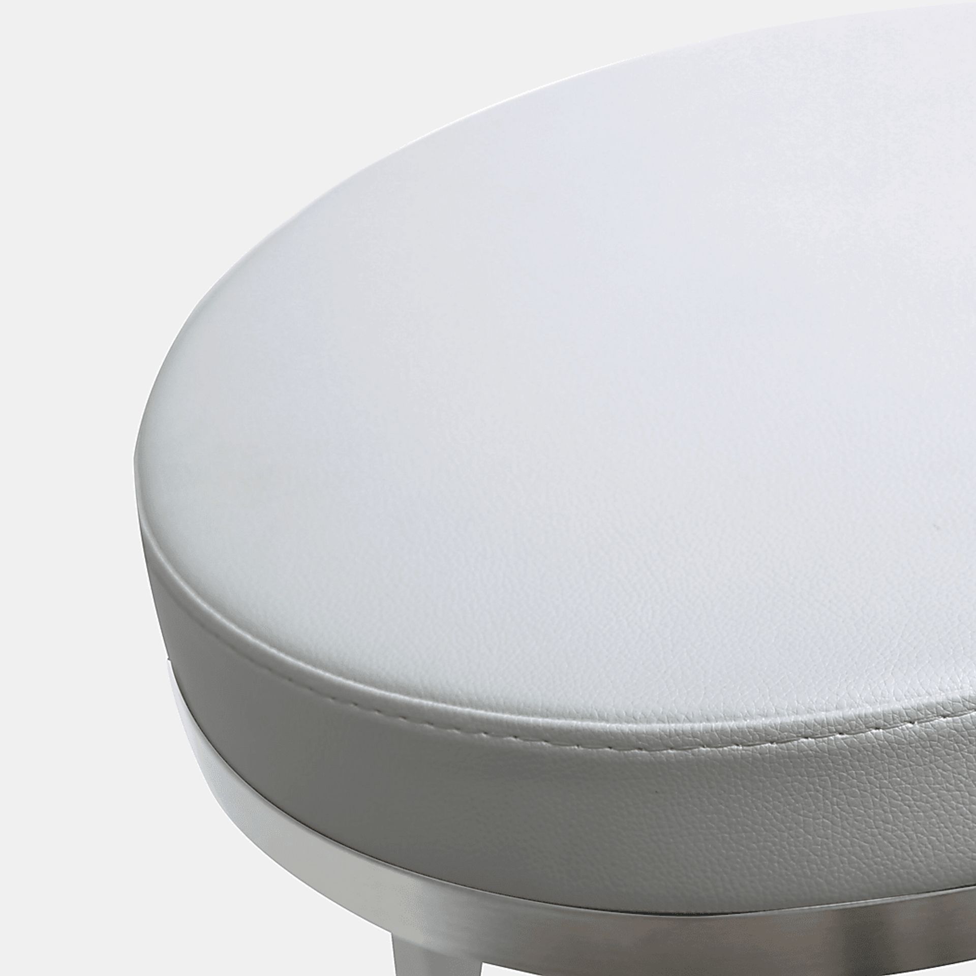 Rourke White Counter Height Swivel Stool, Set of 2 - Image 2