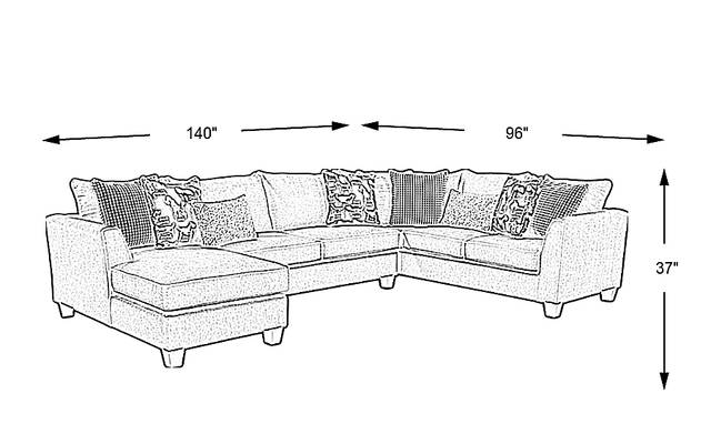 Dimension Image. Please refer to the Dimension Tab on this page for dimension details.