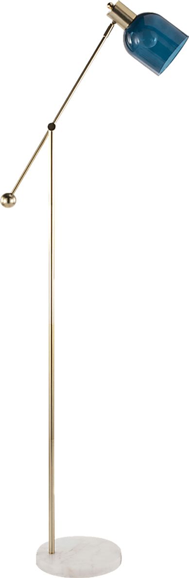 Rovereto Blue Floor Lamp