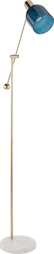 Rovereto Blue Floor Lamp
