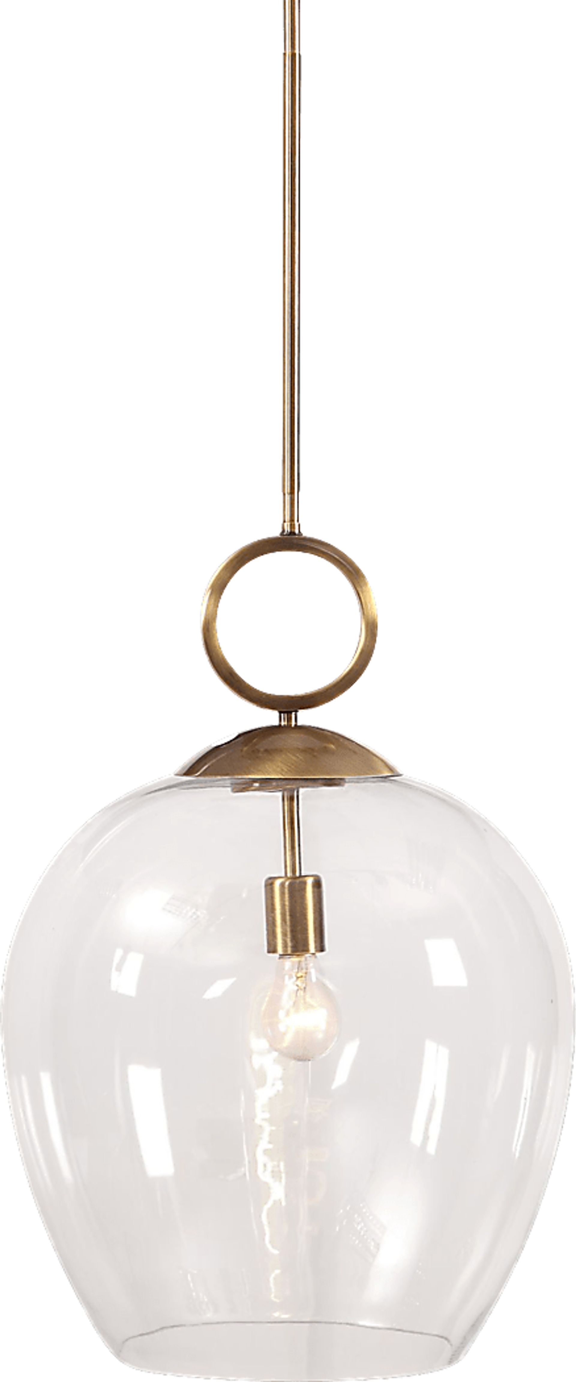 Rovey Brass Chandelier - Image 1