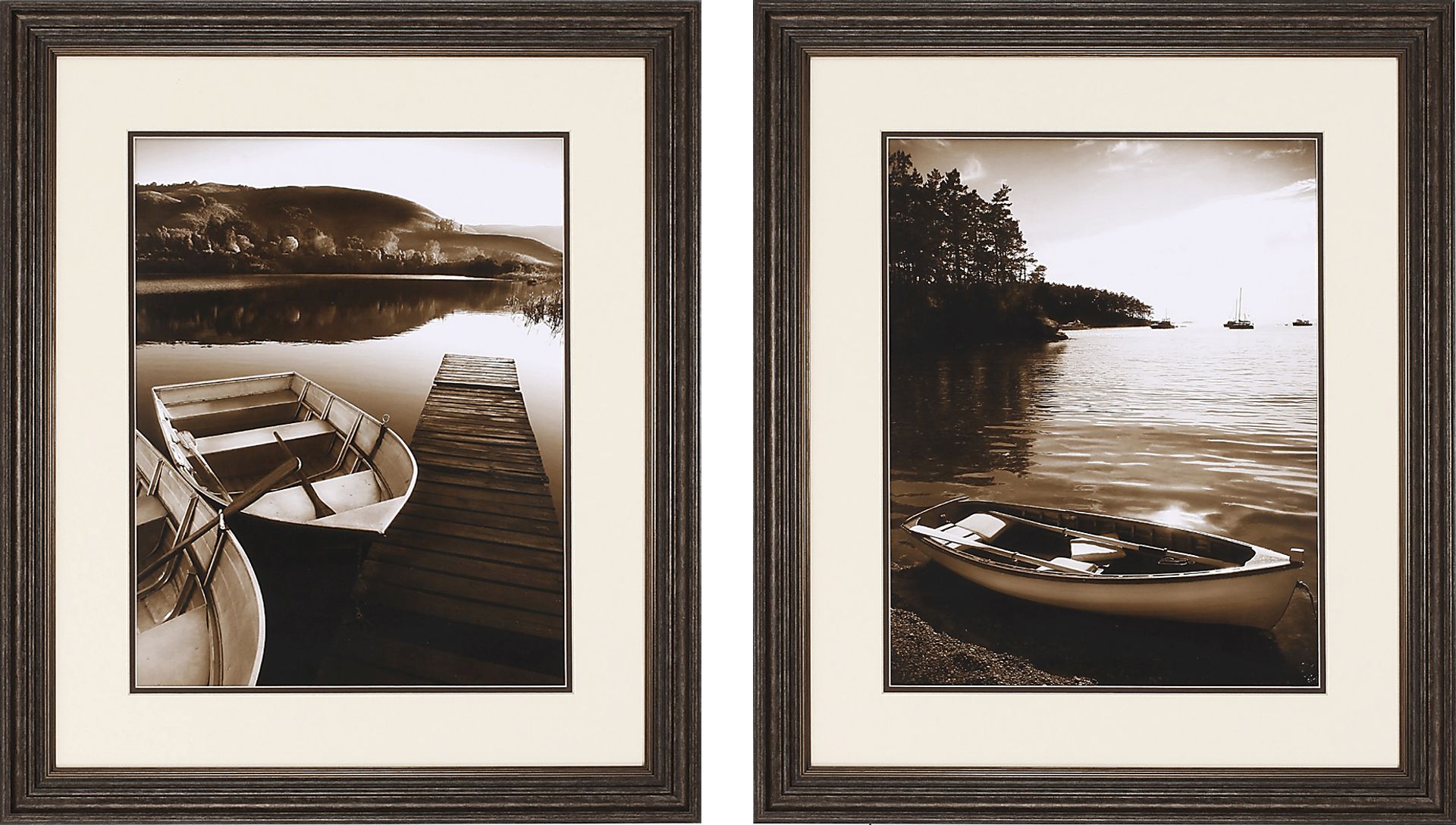 Row Boat Sucia Set of 2 Artwork - Image 1