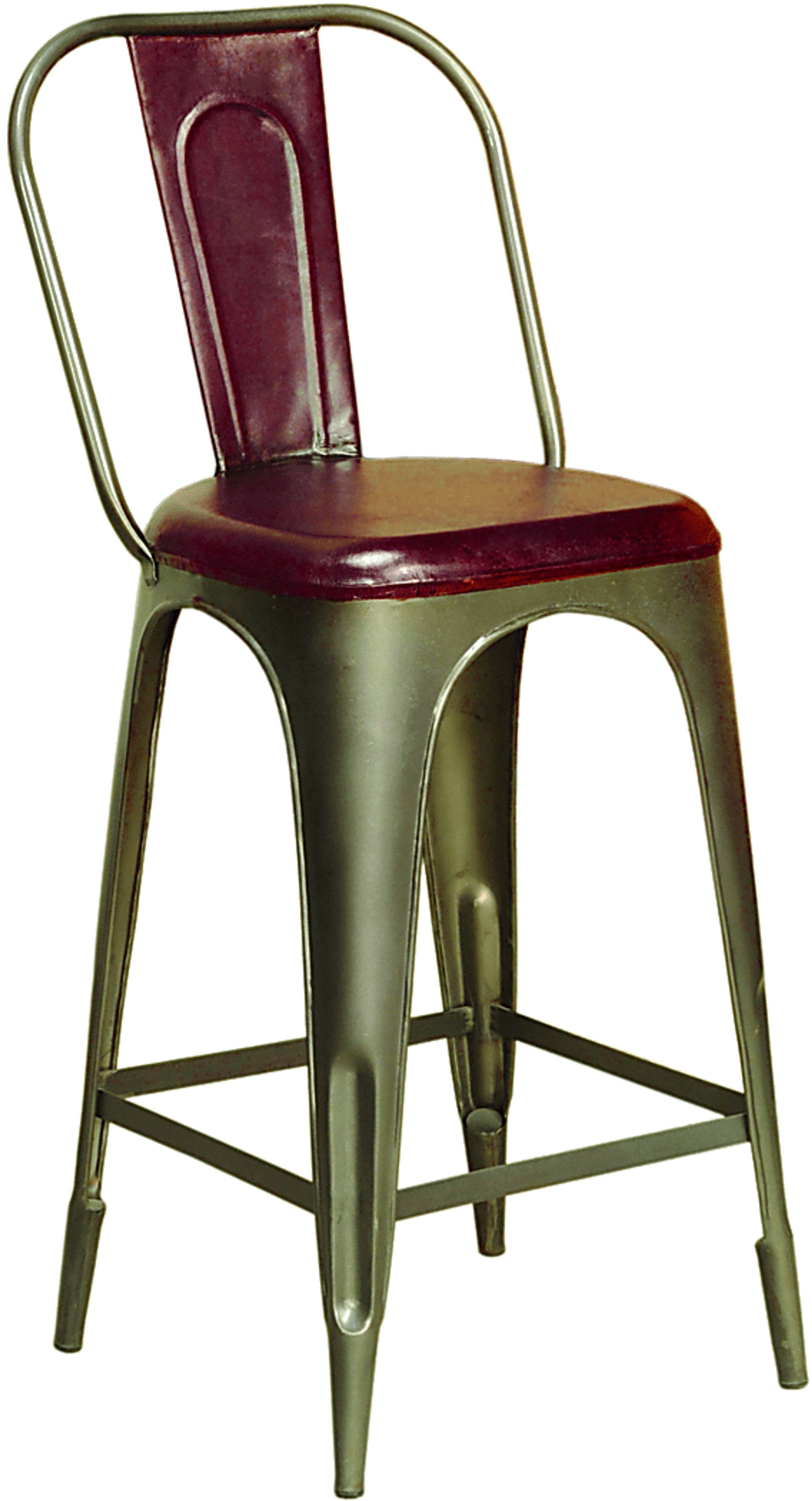 Rowan Brown Barstool - Image 1