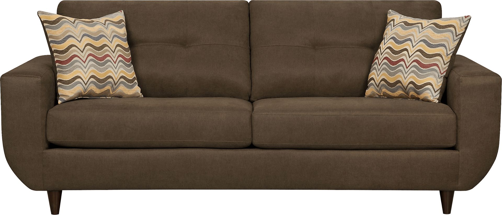 Rowlett Brown Sofa - Image 1