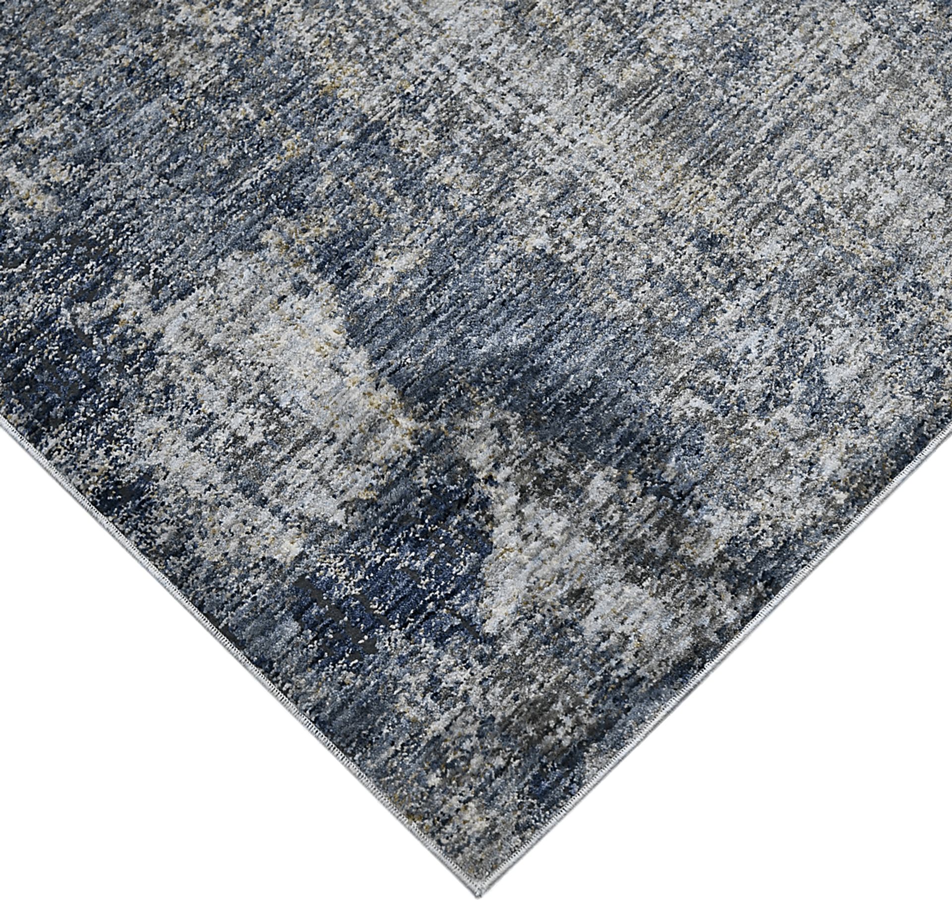 Rowom Gray/Orange 7'10 x 9'10 Rug - Image 3