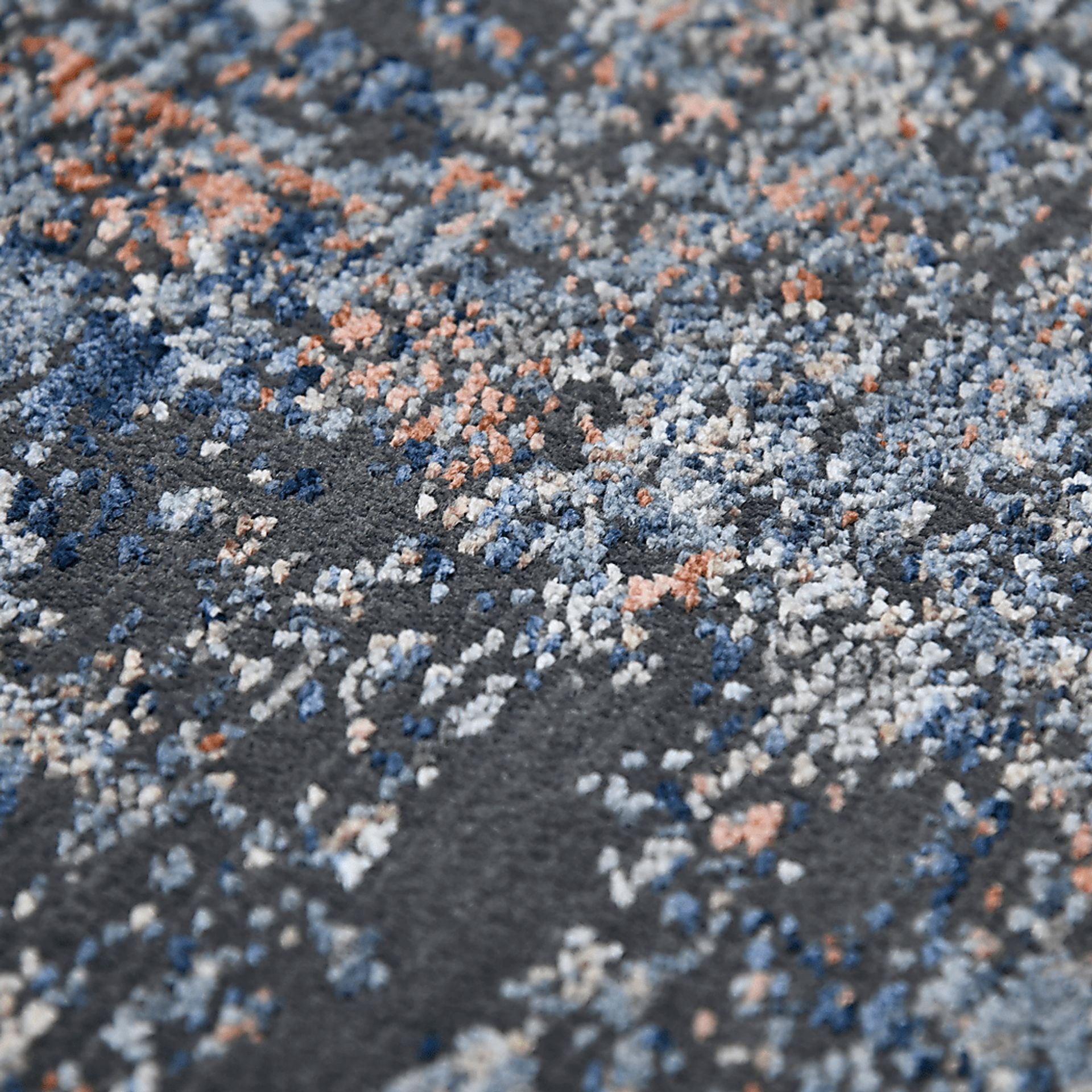 Rowom Gray/Orange 7'10 x 9'10 Rug - Image 6