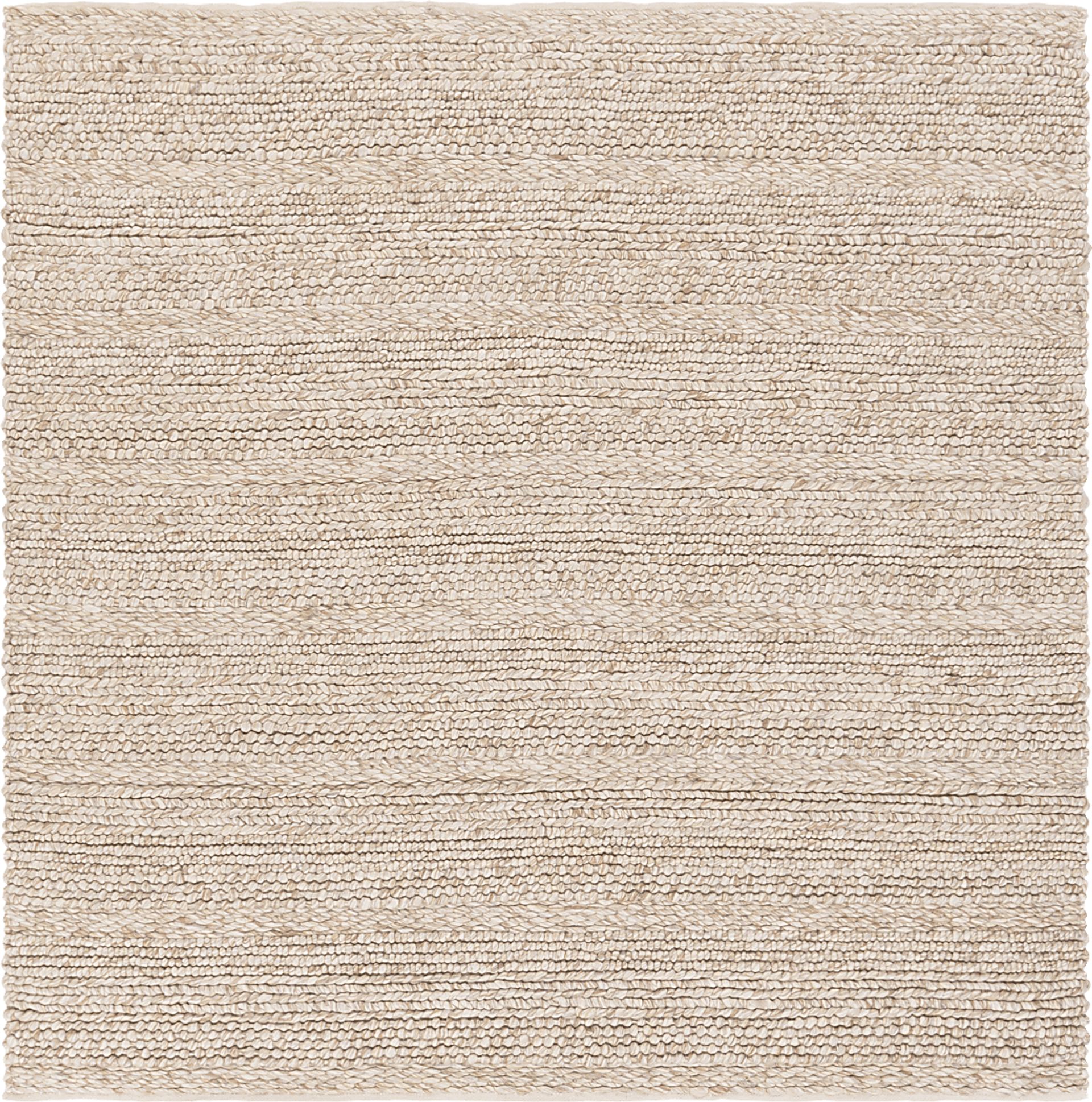 Rowsgate Ivory 8' Square Rug - Image 1