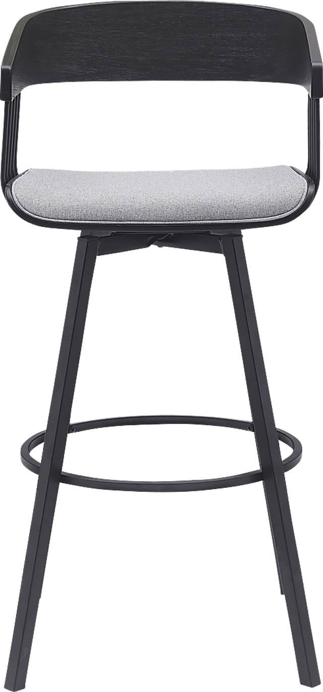 Rowtimber Gray Swivel Barstool - Thumbnail - Image 3