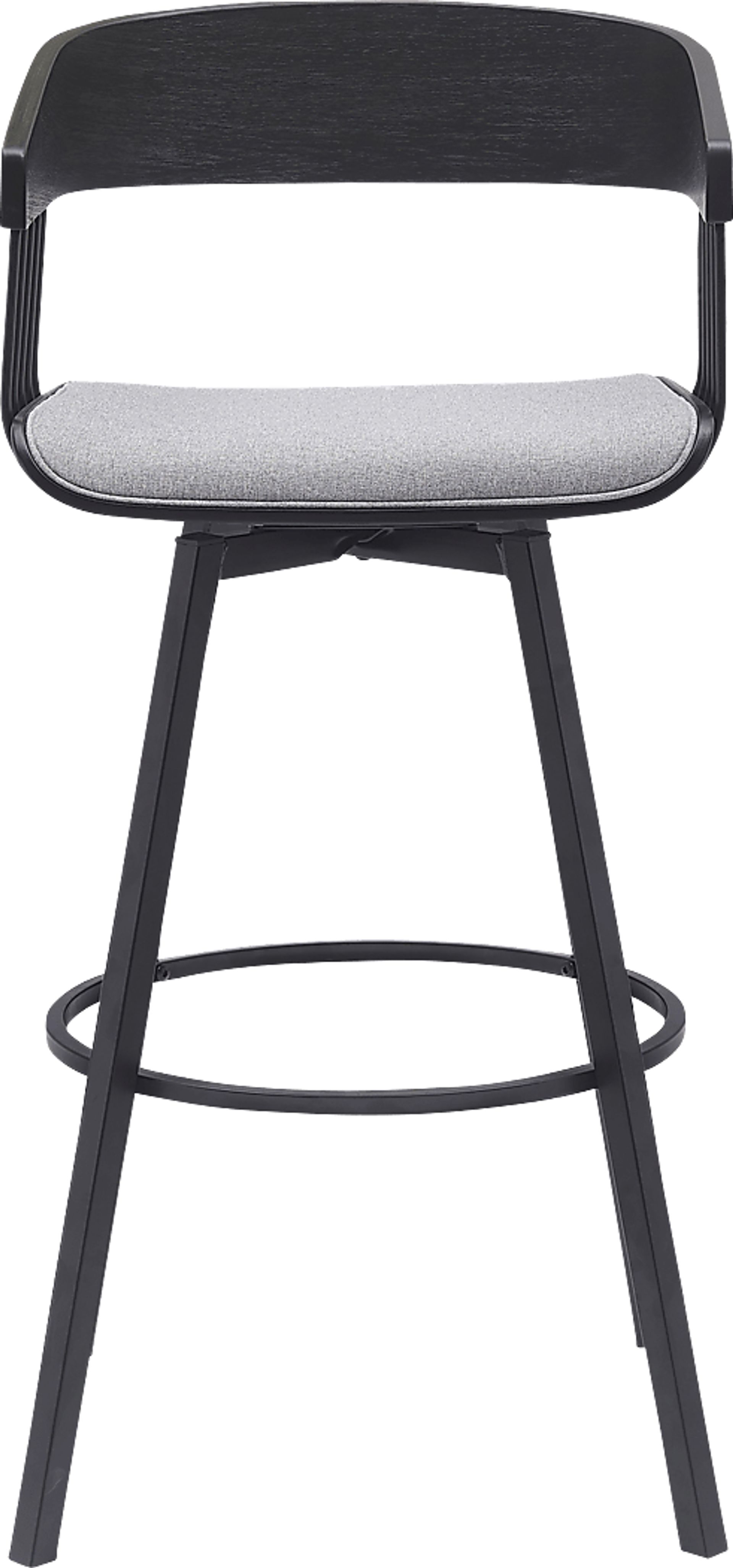 Rowtimber Gray Swivel Barstool - Image 3