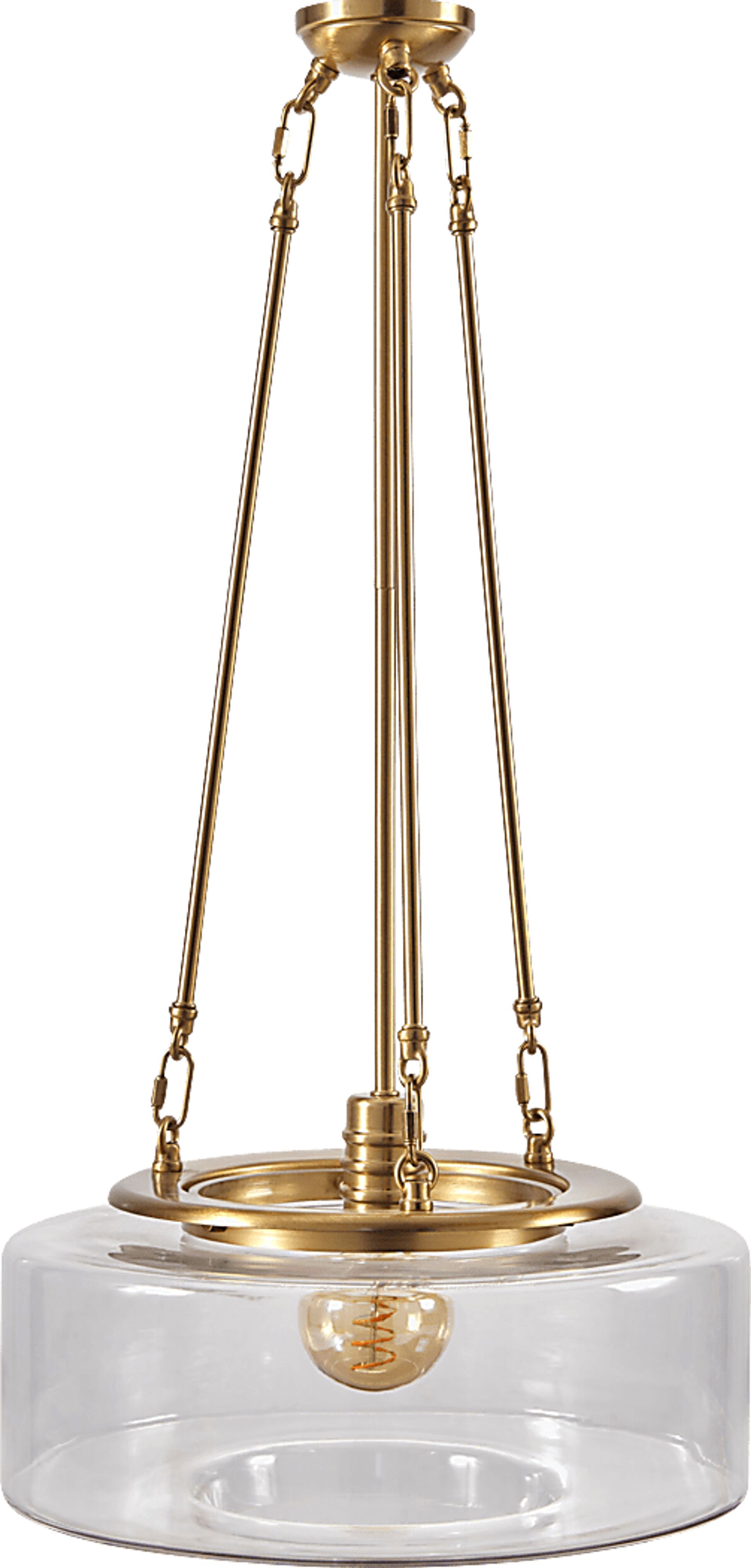 Roxbury Home Gold Pendant - Image 1