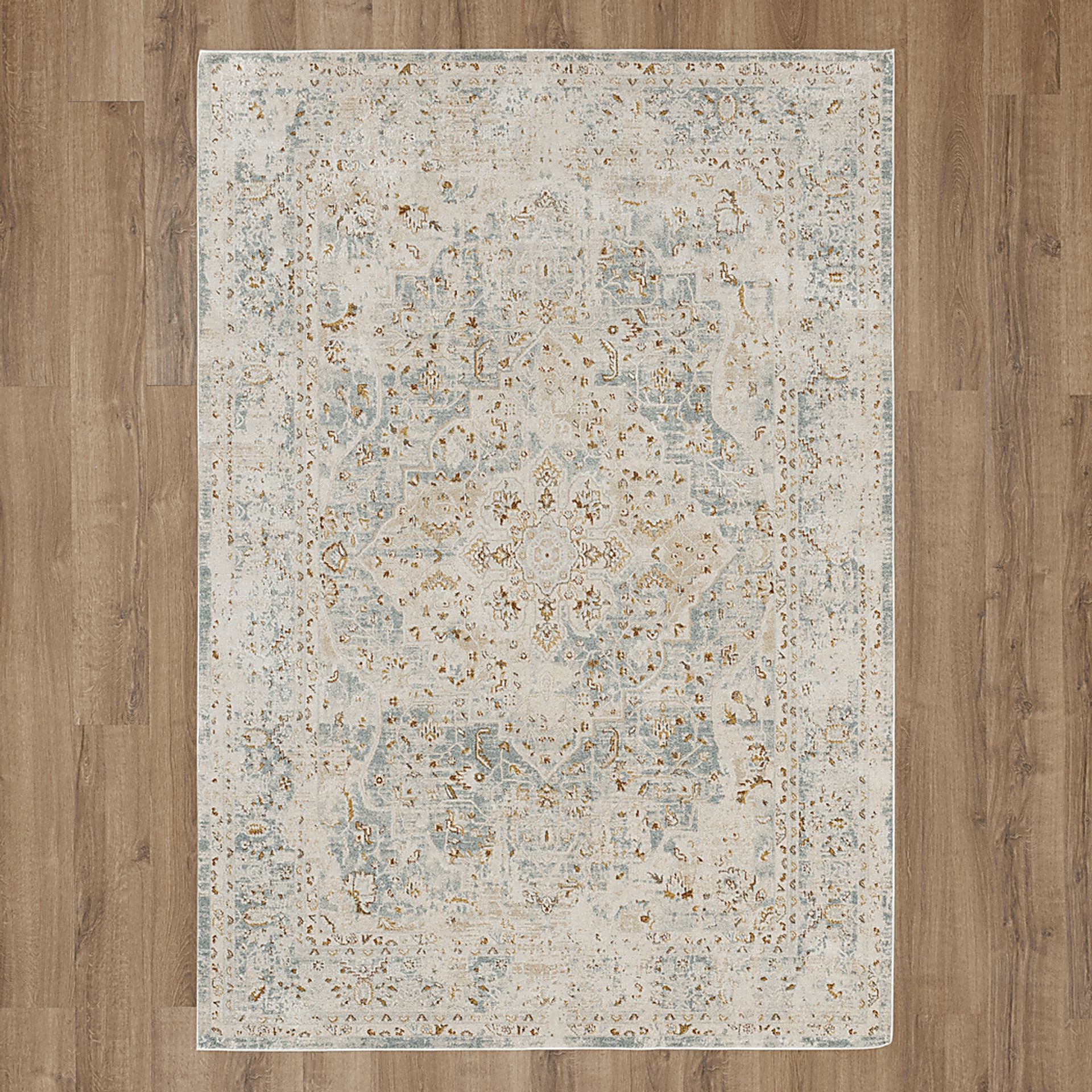 Roxfield Blue 5' x 7'6 Rug - Image 9
