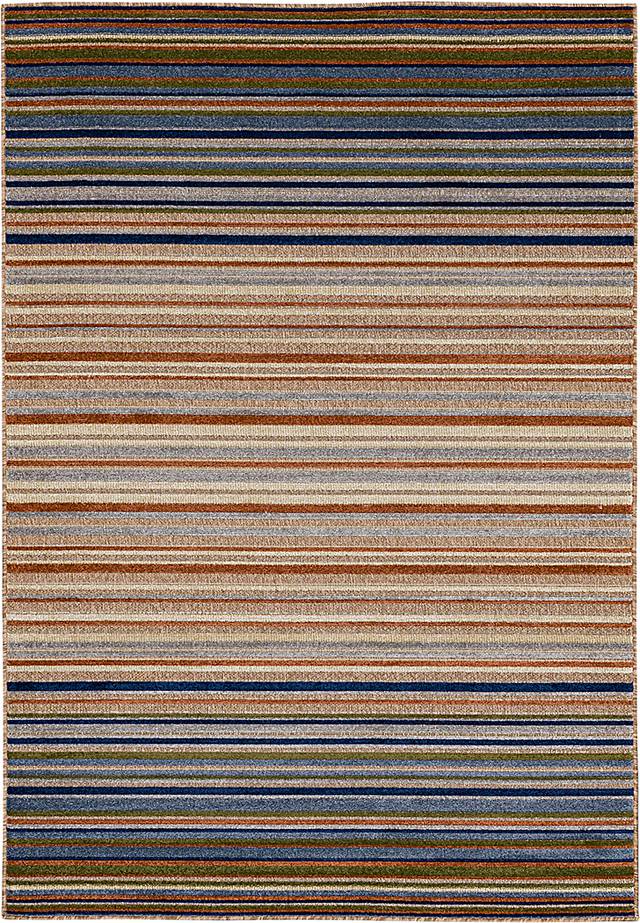Roxmeny Multi 6' x 9' Indoor/Outdoor Rug - Thumbnail - Image 1