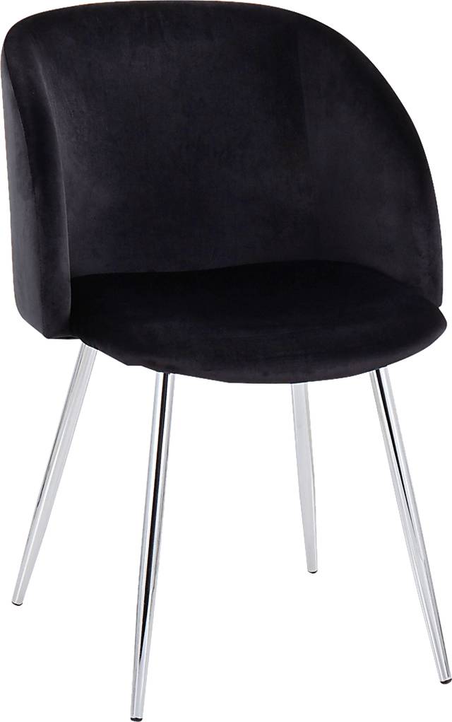 Roxton Black Side Chair Set of 2 - Thumbnail - Image 2