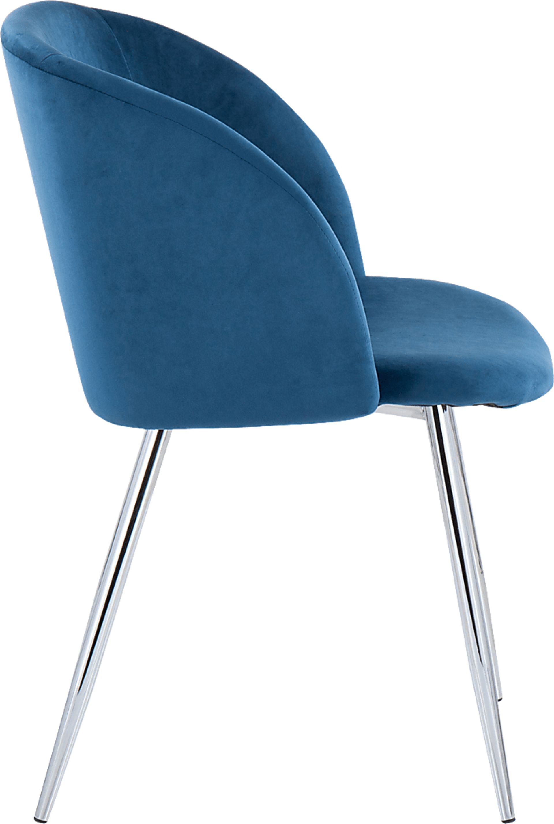Roxton Blue Side Chair Set of 2 - Image 3
