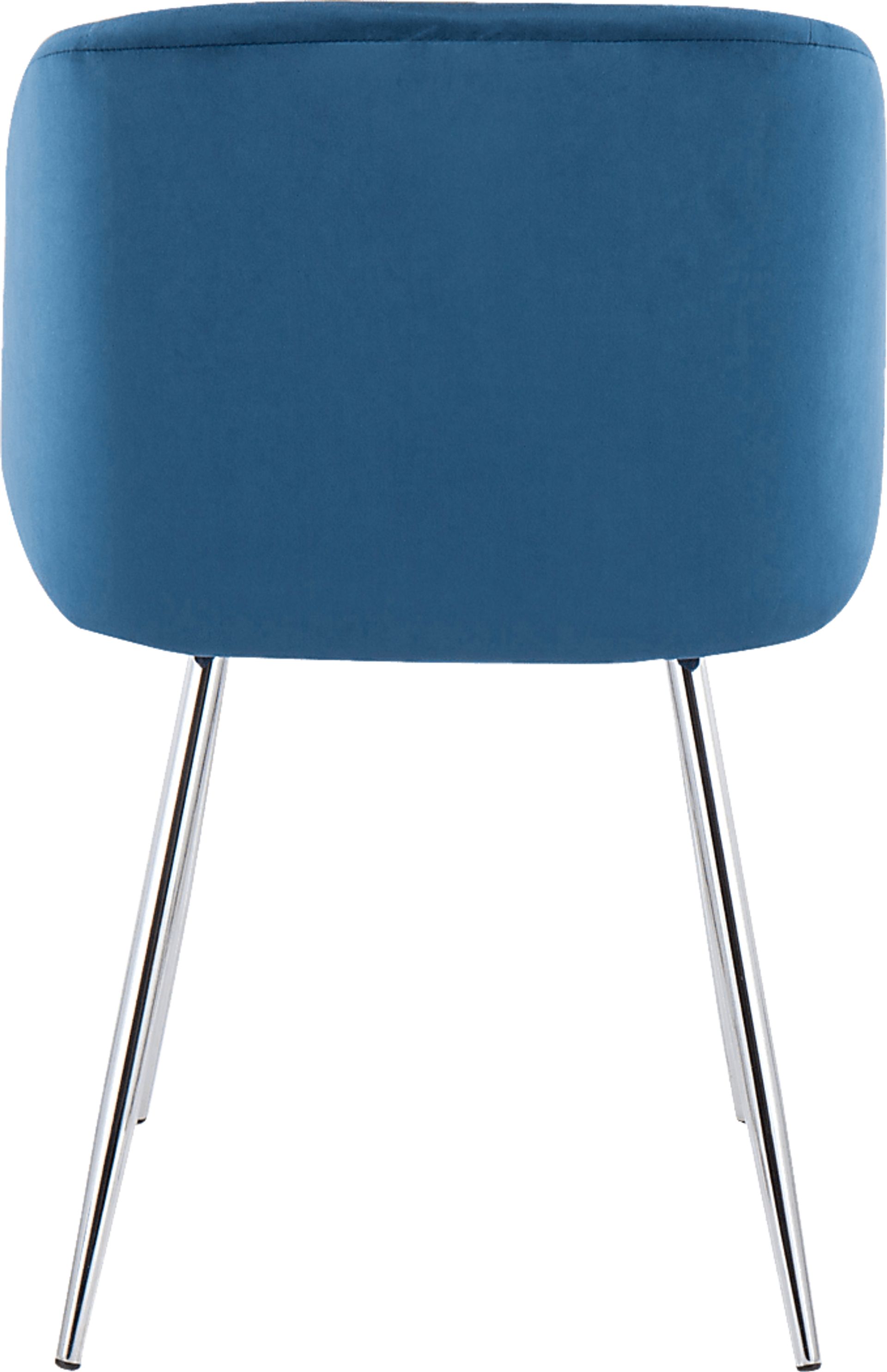 Roxton Blue Side Chair Set of 2 - Image 5