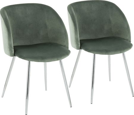 Roxton Green Dining Chair Set of 2