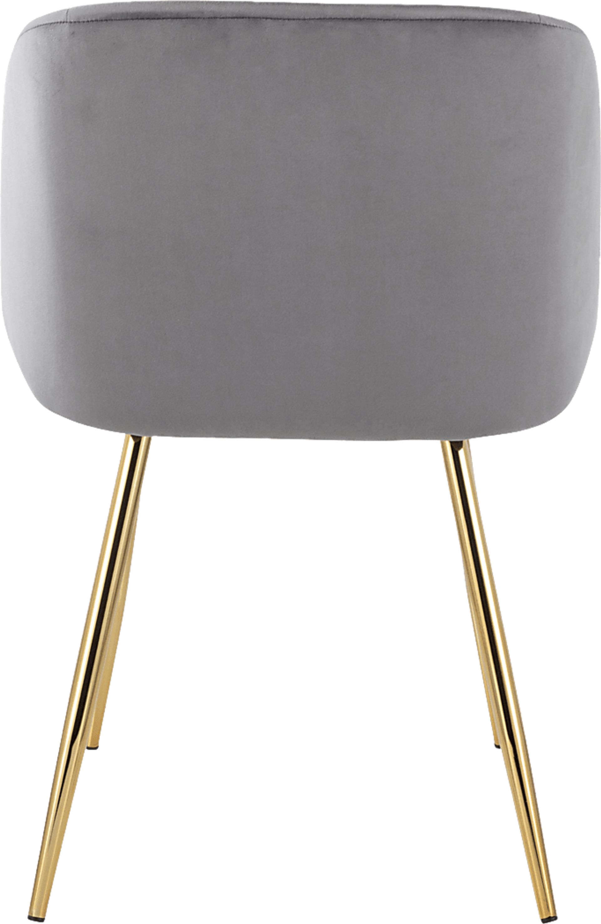 Roxton Silver Side Chair Set of 2 - Image 5