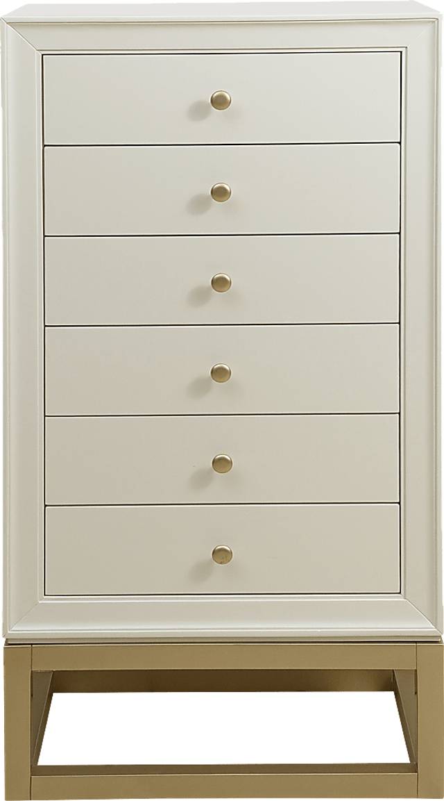 Roxwood White Jewelry Armoire - Thumbnail - Image 3