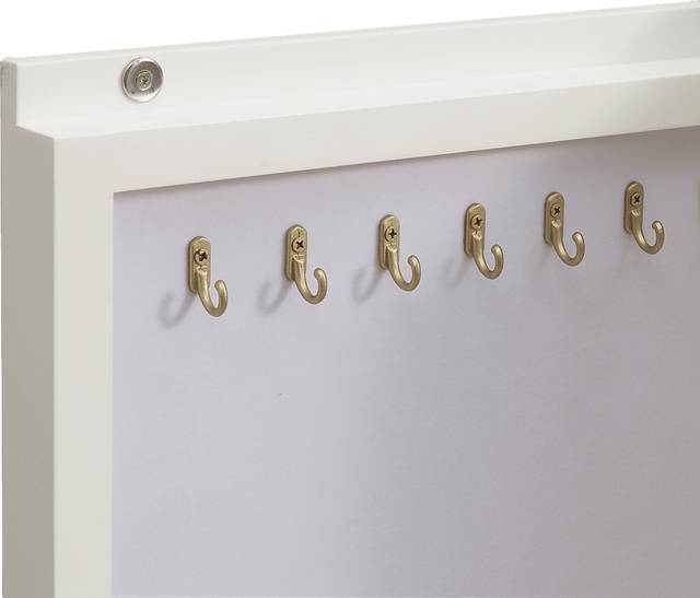 Roxwood White Jewelry Armoire - Thumbnail - Image 6