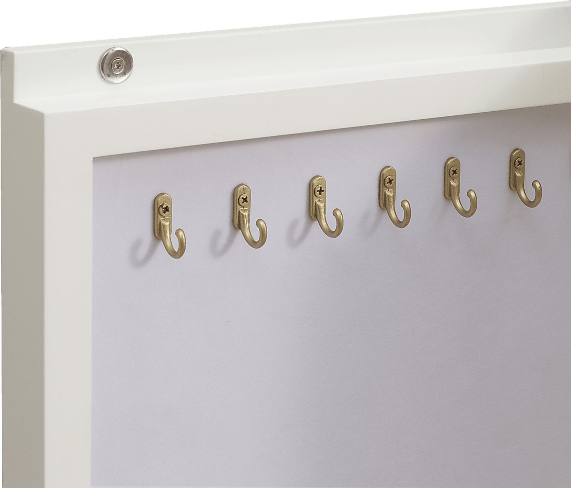 Roxwood White Jewelry Armoire - Image 6