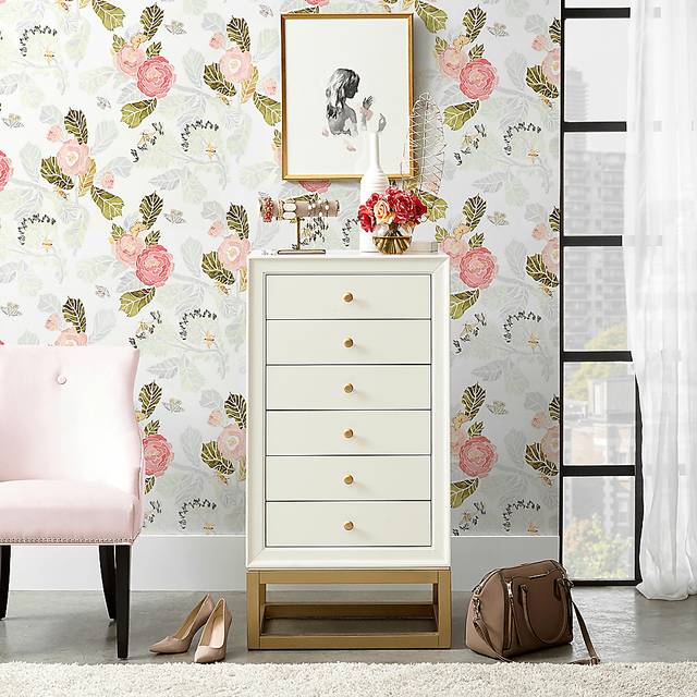 Roxwood White Jewelry Armoire - Thumbnail - Image 8