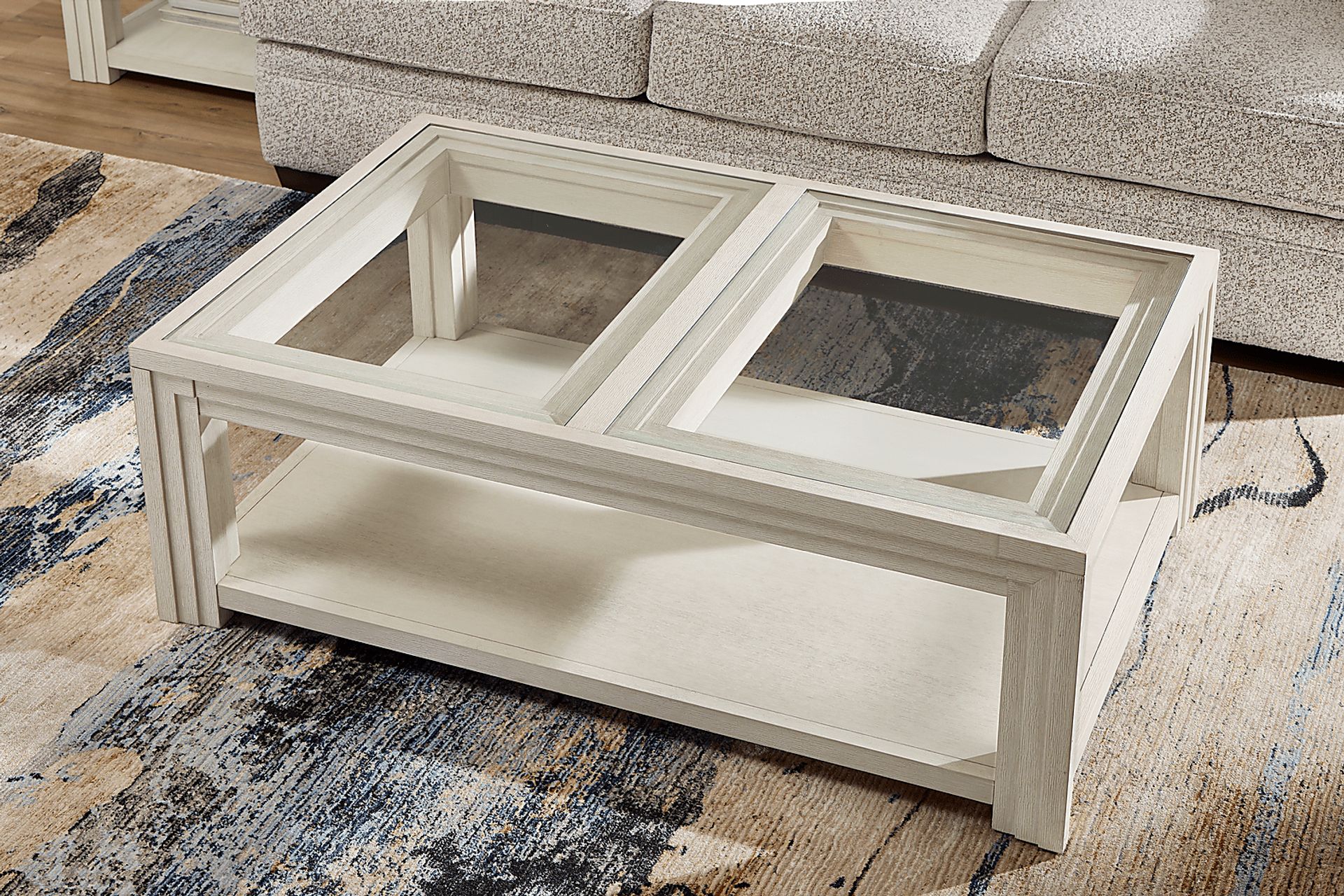 Royal Park Ivory 2 Pc Table Set - Image 3