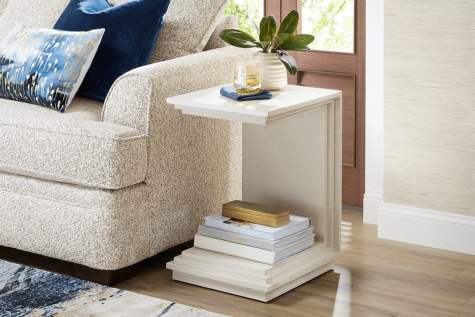 Royal Park Ivory 2 Pc Table Set - Image 4