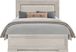 Royal Park Ivory 3 Pc Queen Panel Bed