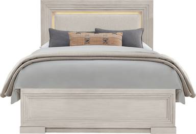 3 pc queen panel bed