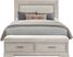 Royal Park Ivory 3 Pc Queen Storage Bed