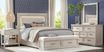 Royal Park Ivory 3 Pc Queen Storage Bed