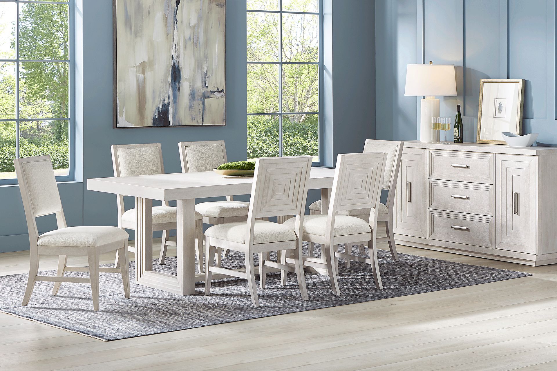 Royal Park Ivory 7 Pc Dining Room - Image 1
