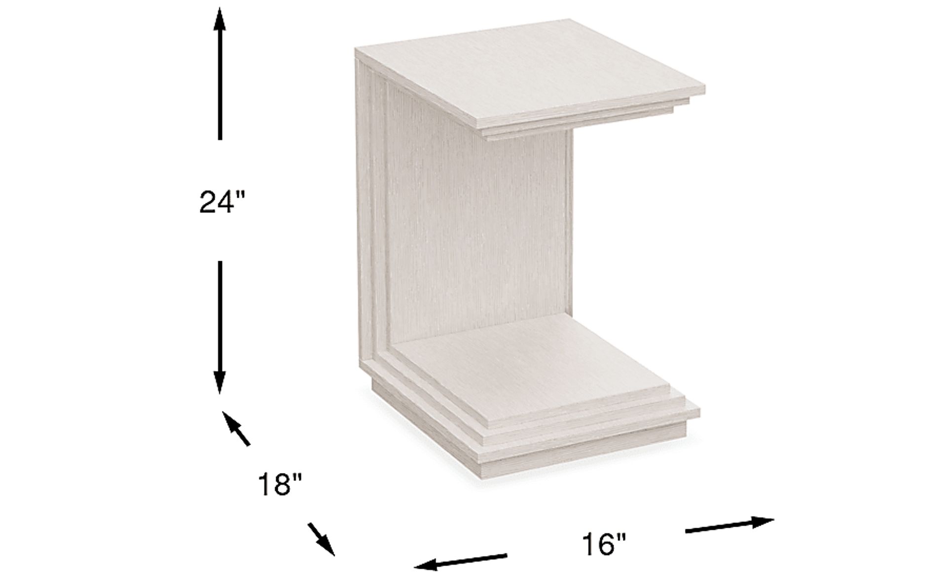 Dimension Image. Please refer to the Dimension Tab on this page for dimension details.