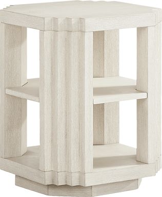 Royal Park Ivory Chairside Table