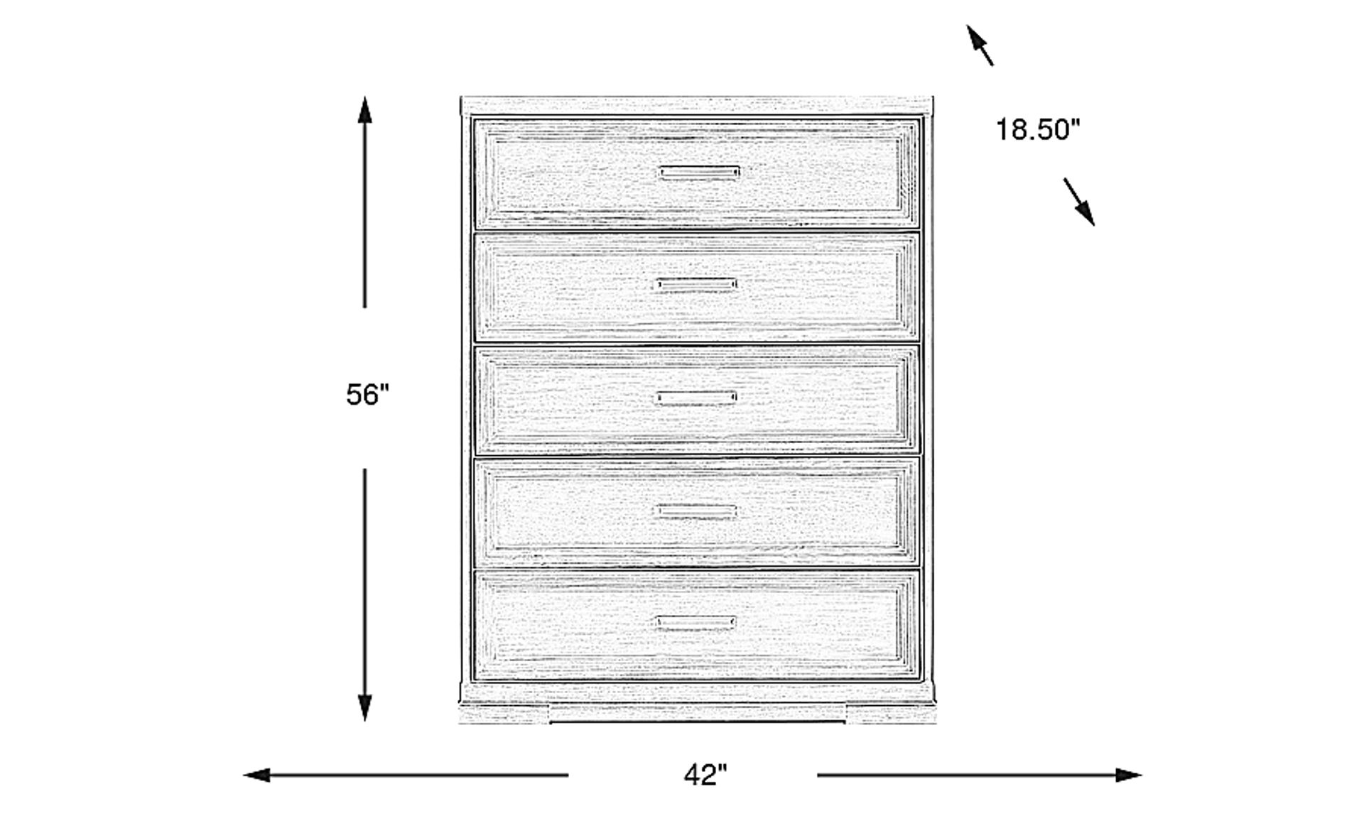 Dimension Image. Please refer to the Dimension Tab on this page for dimension details.