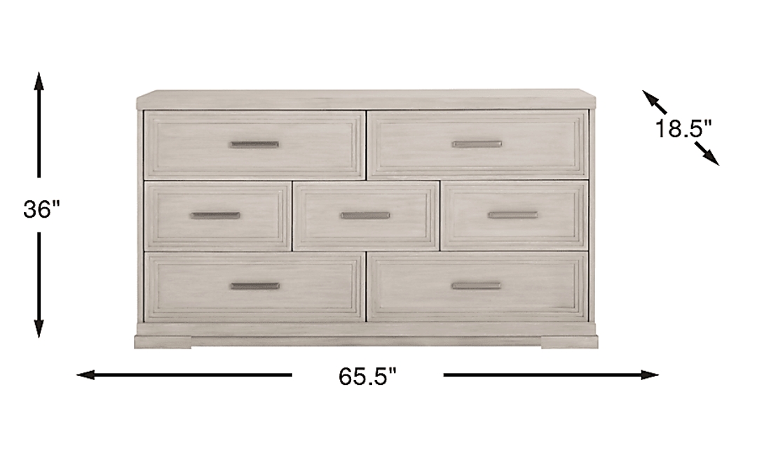 Royal Park Ivory Dresser