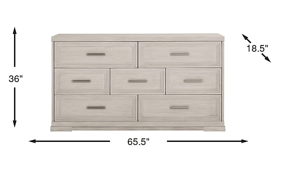Royal Park Ivory Dresser
