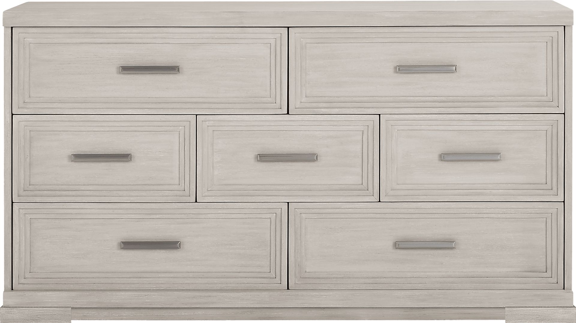 Royal Park Ivory 7 Pc King Panel Bedroom - Image 7