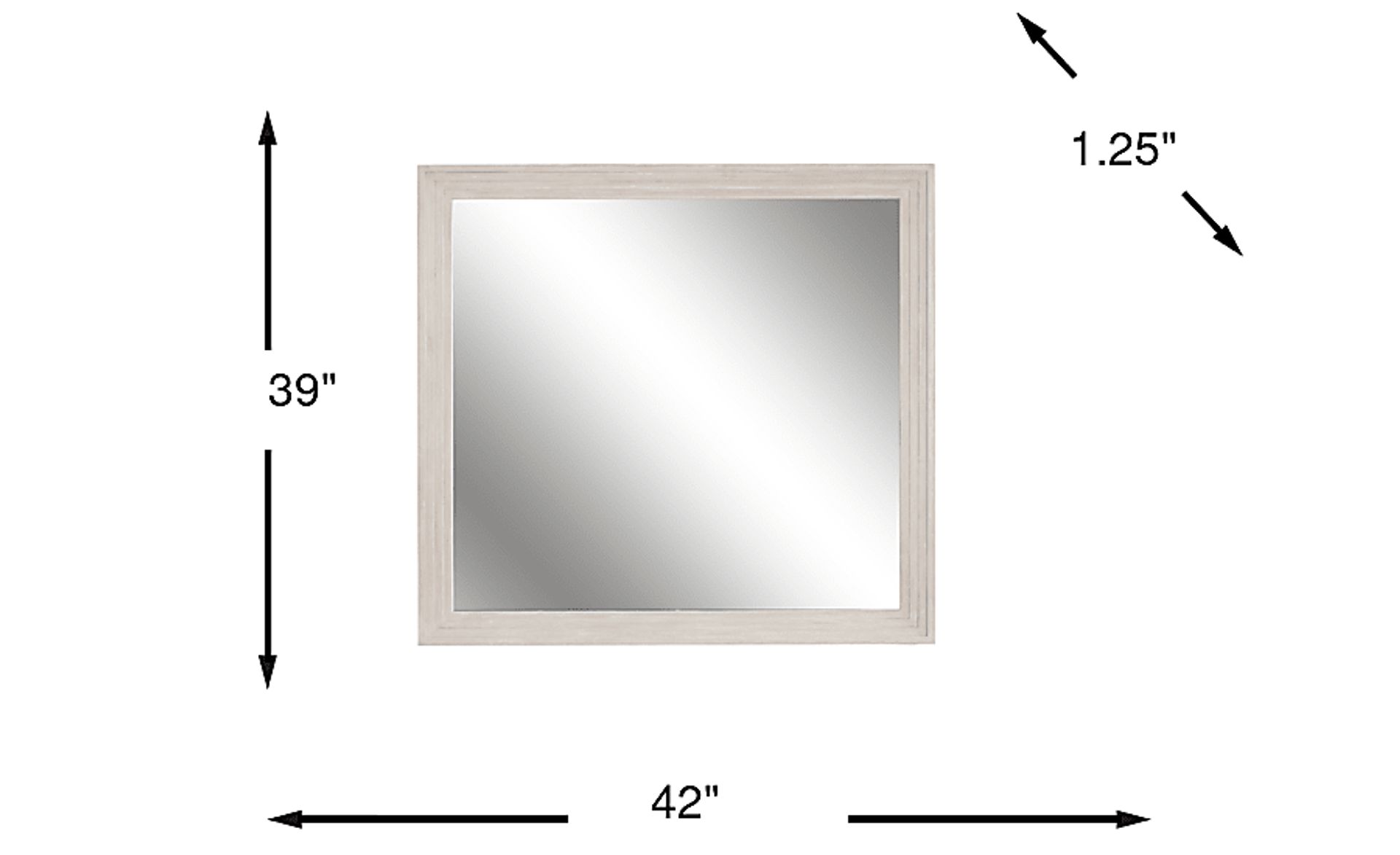 Dimension Image. Please refer to the Dimension Tab on this page for dimension details.
