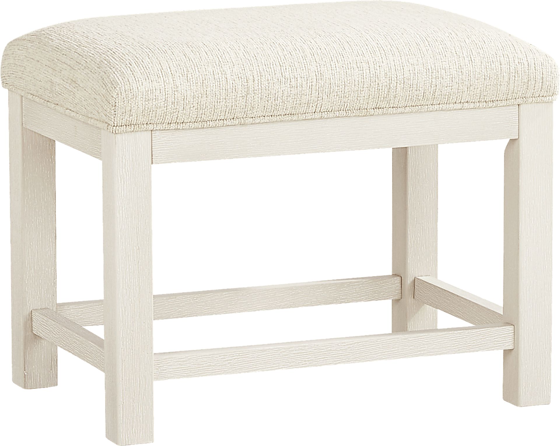 Royal Park Ivory Sofa Table Stool - Image 1