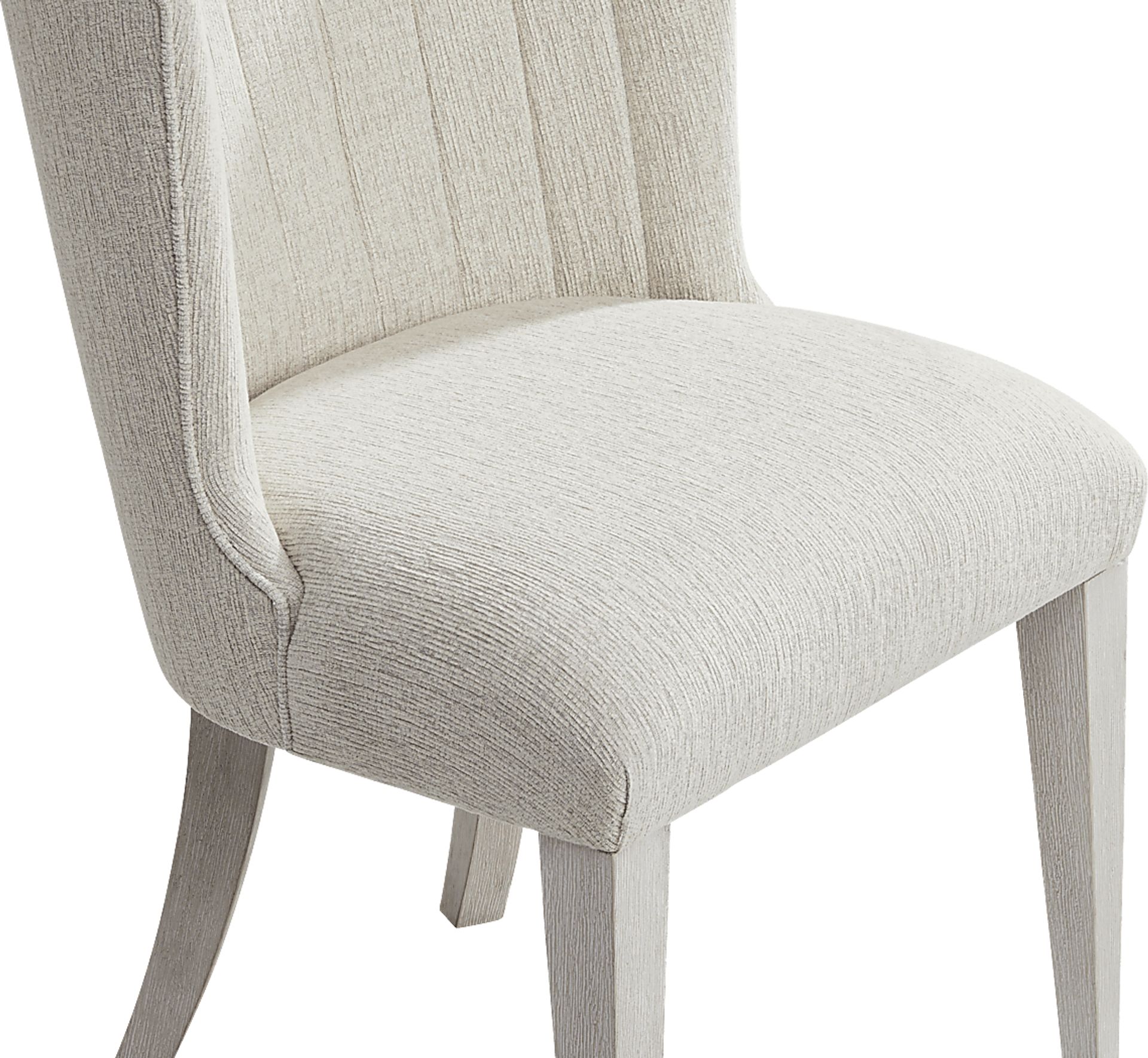 Royal Park Ivory 6 Pc Dining Room with Upholstered Chairs and Bench - Image 9