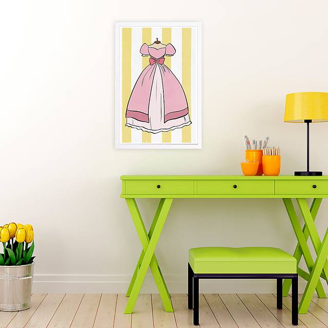 Royalty Dress Pink Artwork - Thumbnail - Image 2