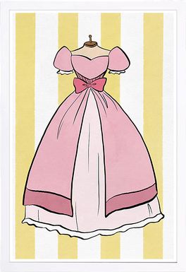 Royalty Dress Pink Artwork
