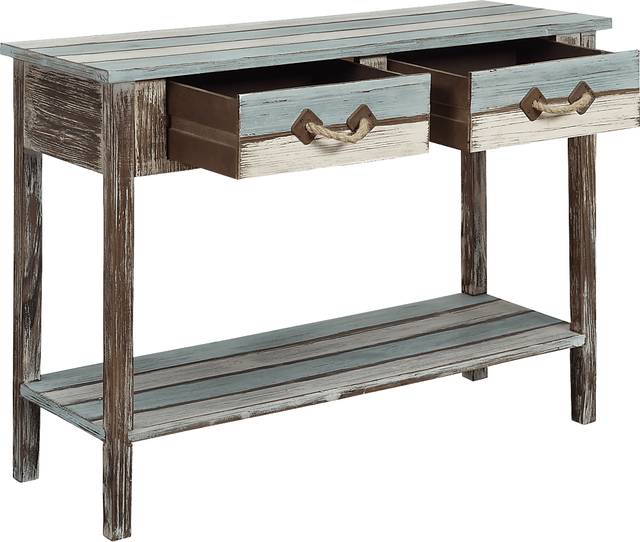 Royalview Blue Sofa Table - Thumbnail - Image 3
