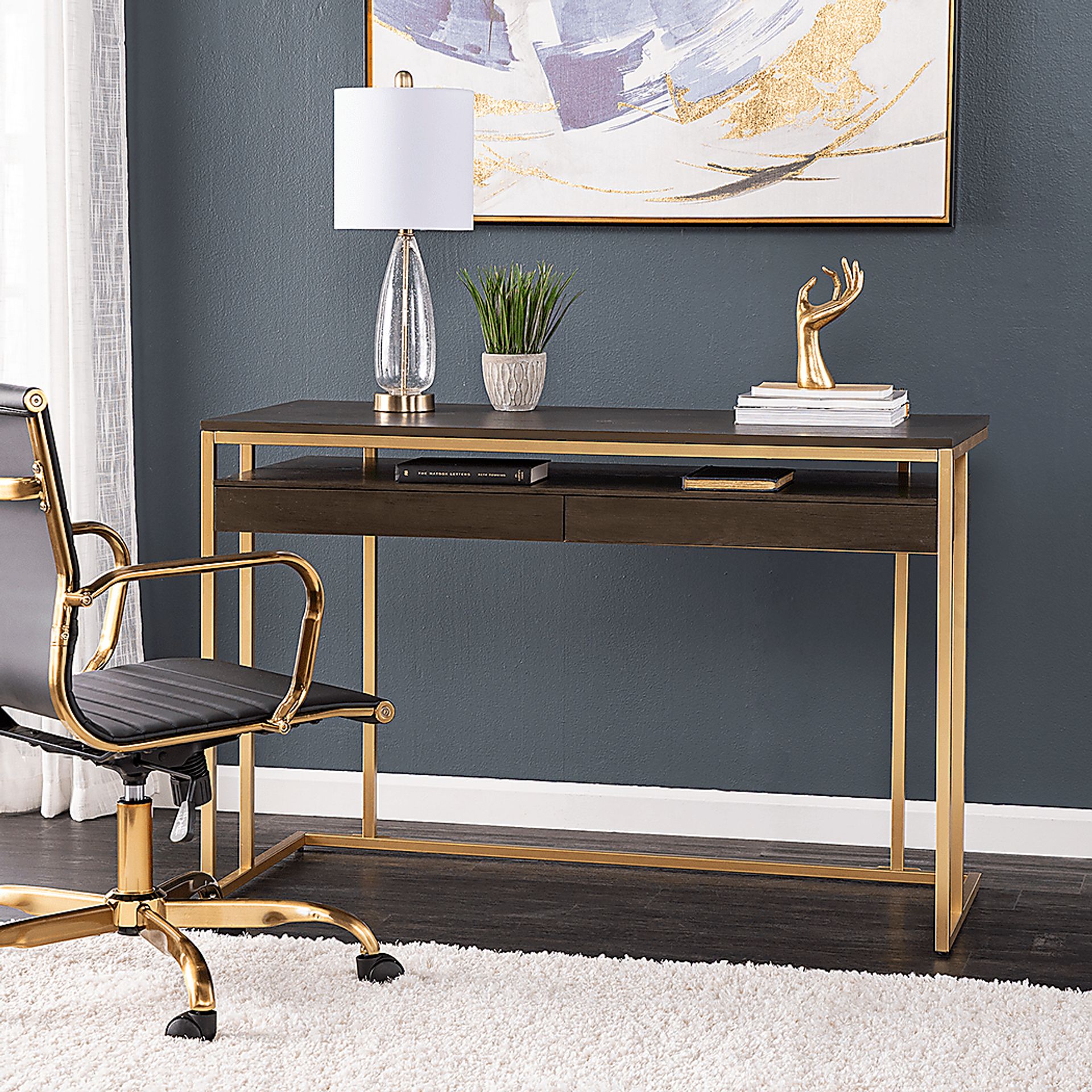Roycar Brown Desk - Image 2