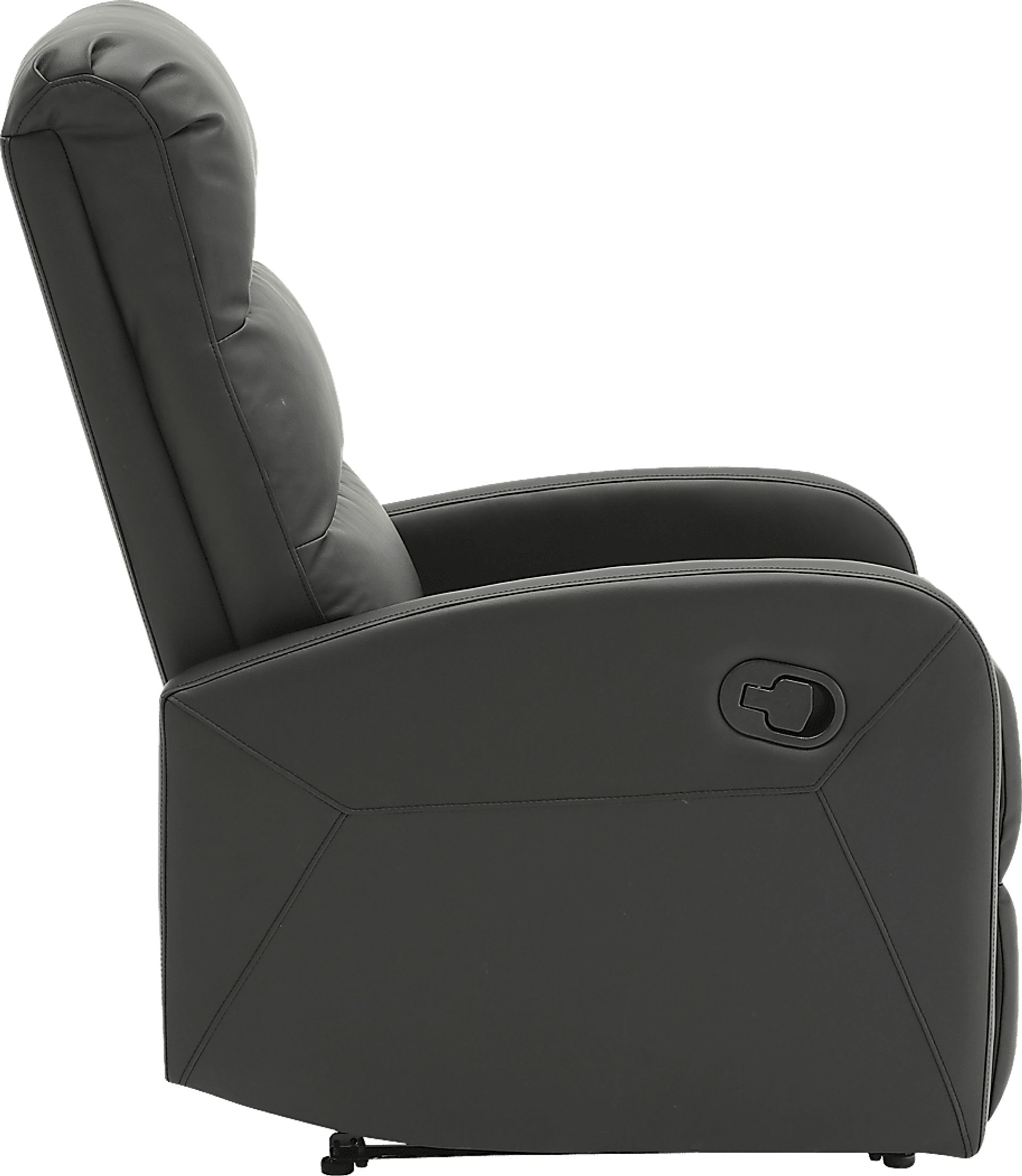 Royervista Black Recliner - Image 2