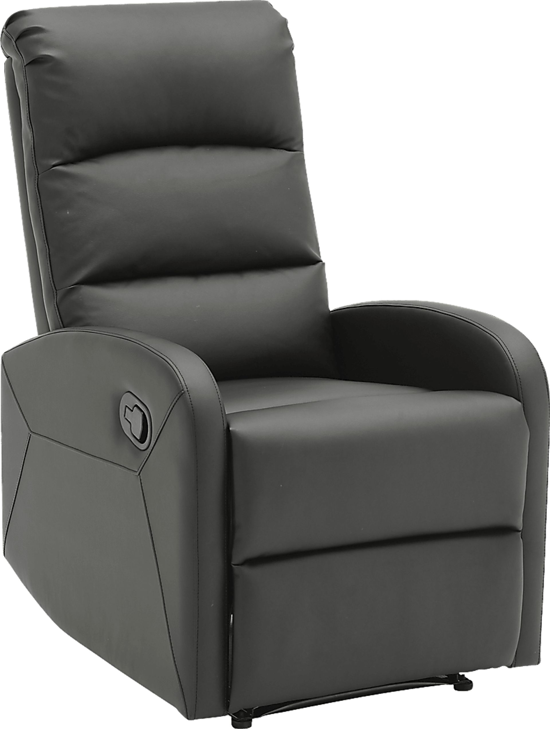 Royervista Black Recliner - Image 1