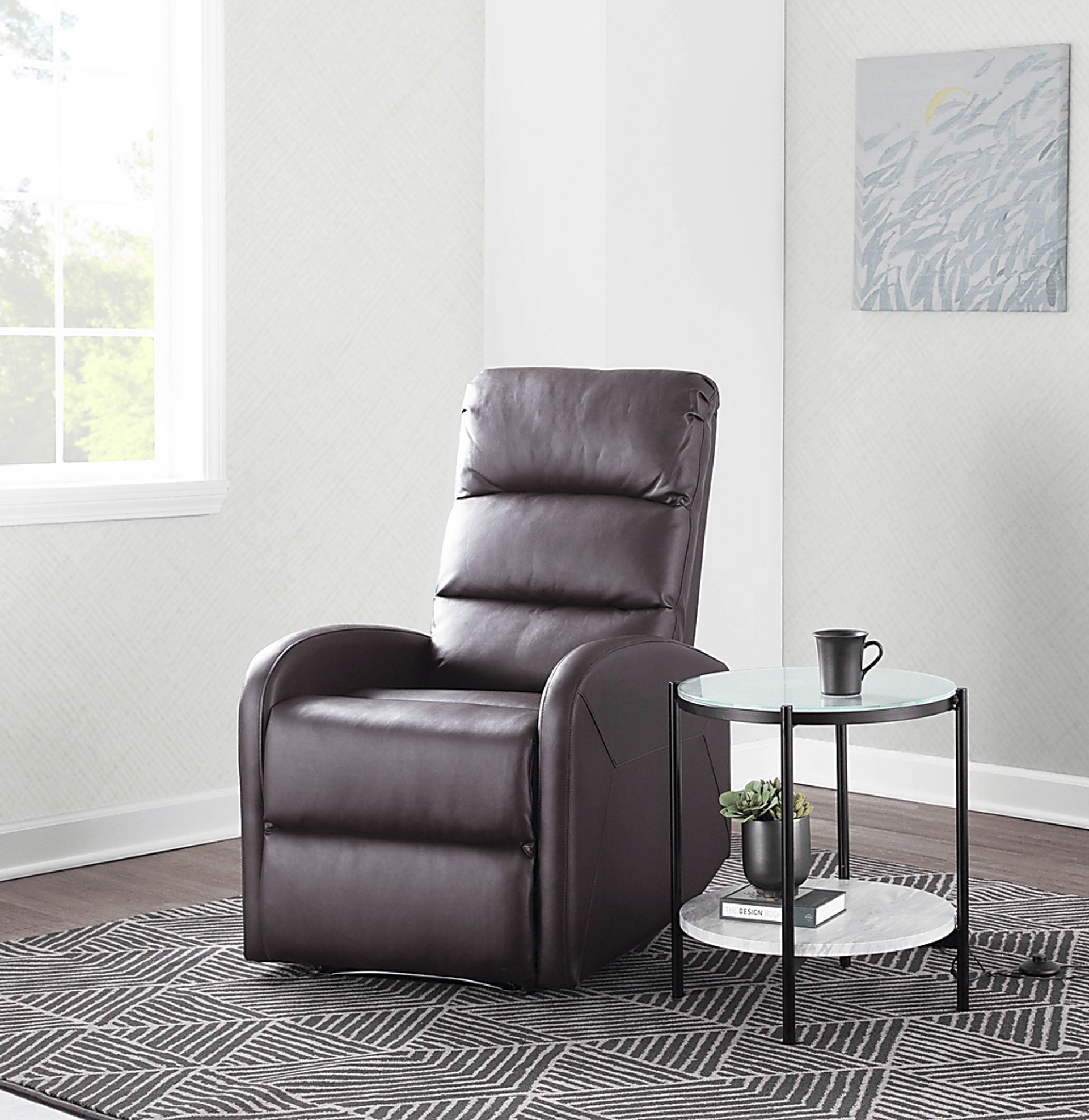 Royervista Brown Recliner - Image 11