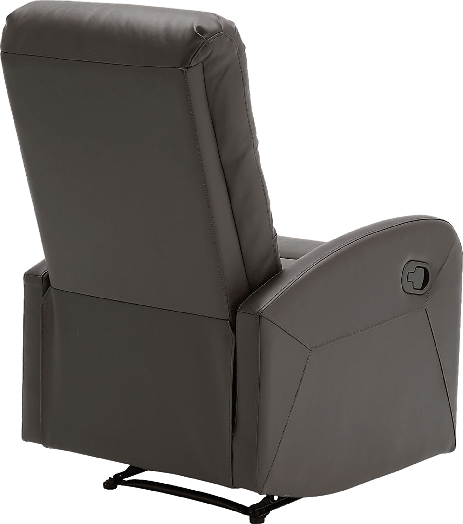 Royervista Brown Polyurethane Fabric Recliner | Rooms to Go