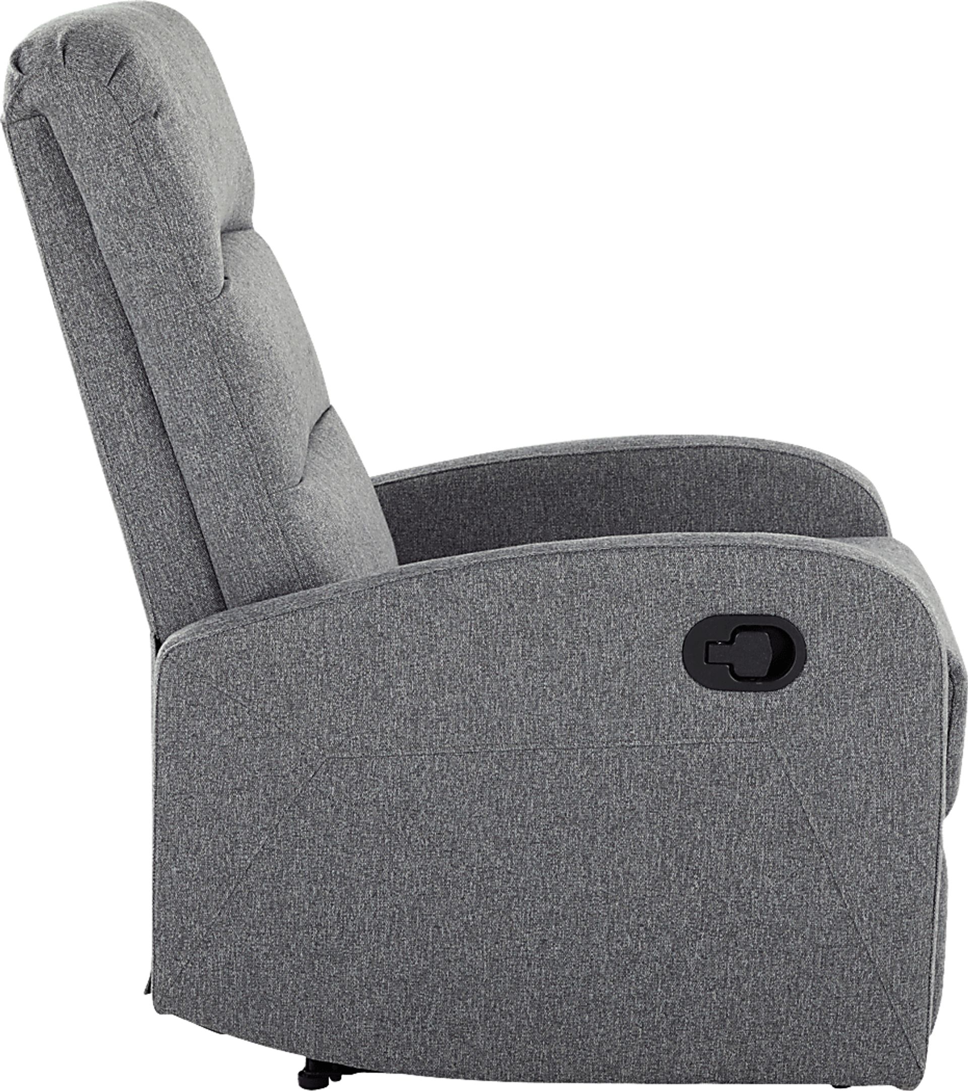 Royervista Charcoal Recliner - Image 2